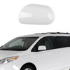 White Left Driver Side Replacement Mirror Cover Caps for 2011-2019