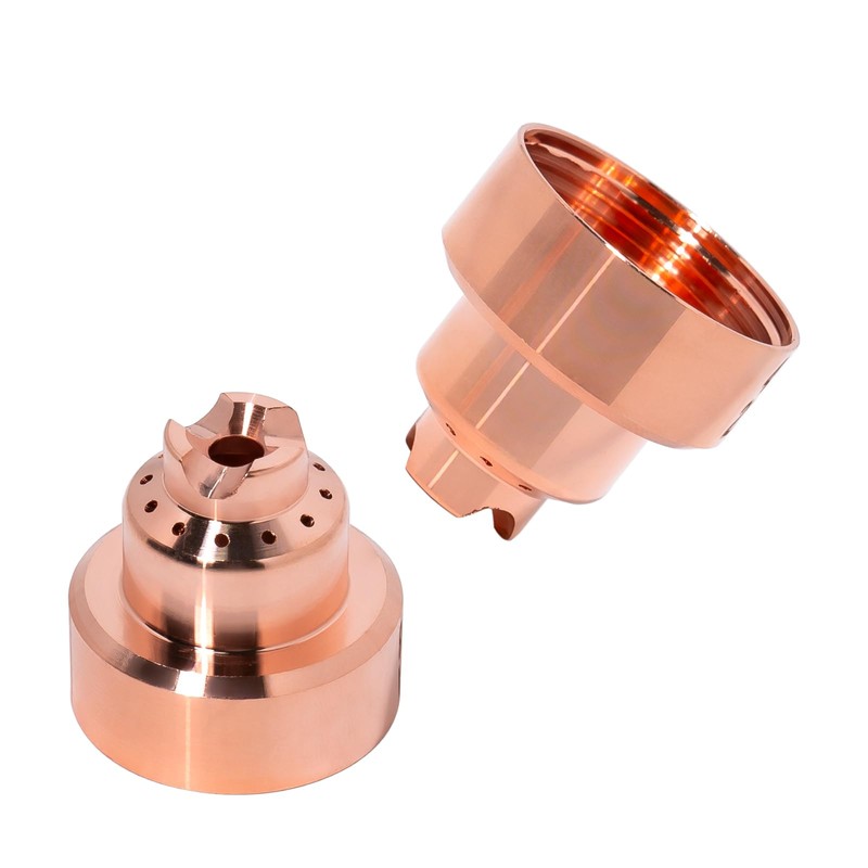 10PCS 220818 Plasma Cutter Shield for 45XP/65/85/105, Copper Alloy Torch