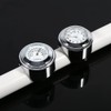 Qiilu Motorcycle Clock, 7/8" 1" Motorcycle Clock Handlebar Motorcycle Handlebar