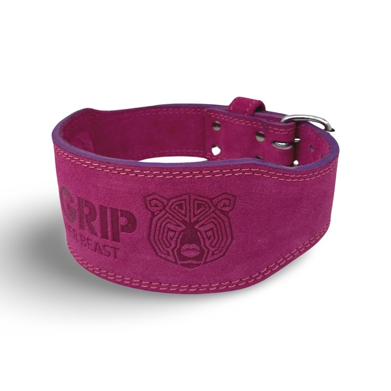 BEAR GRIP - Premium Suede Double Prong Weight Lifting Belt