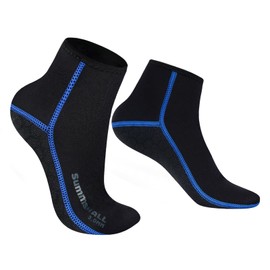 Summshall 3 mm neoprene socks for men and women, keep warm, neoprene socks, non-slip sole, neoprene socks, durability for water sports