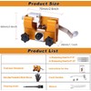 Chainsaw Sharpener, with 3PCS Carbide Cutter Portable Chain Saw Sharpener,
