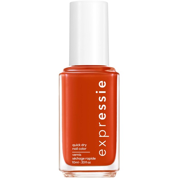 essie expressie Quick-Dry Nail Polish, Yellow Red 180 Bolt & Be Bold, 0.33 Ounces