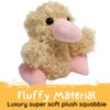 Squabbie | Plush Pigeon with 2 Pigeon Squabs Pack