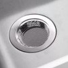 Kitchen Sink Strainer, Stainless Steel Sink Drain Strainer, Dishwasher Safe（External