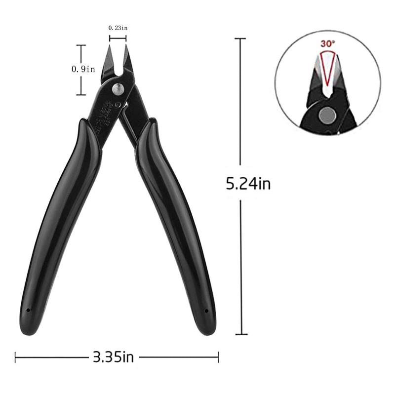 Micro Wire Flush Cutter Internal Spring 5 Inch Professional Wire