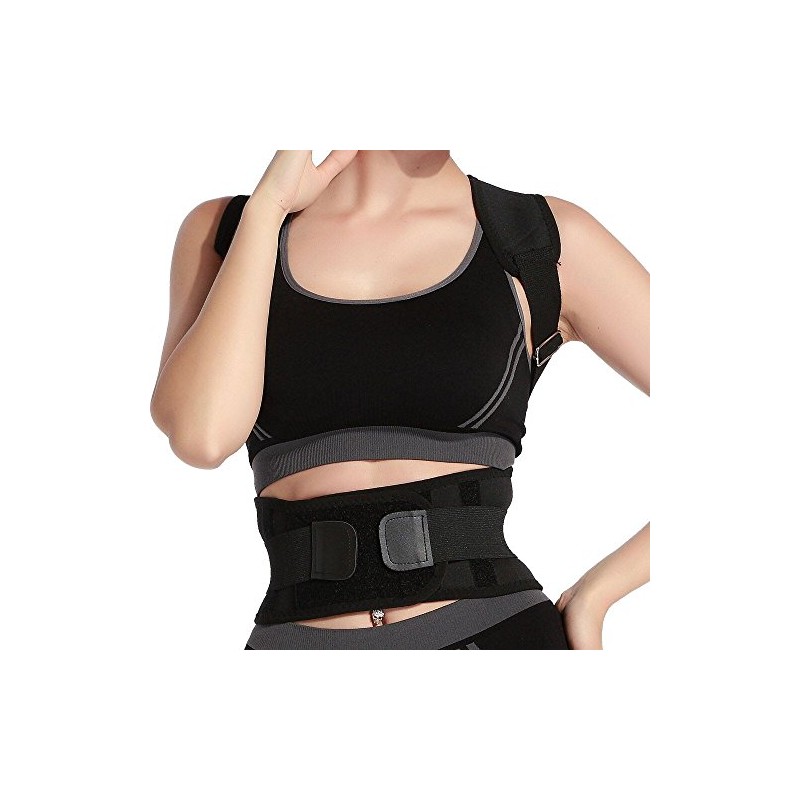 Adjustable Posture Corrector Brace Back Support Lumbar Brace Shoulder Band
