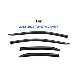 Window Visors Rain Guards for 2018-2024 Toyota Camry, Out-Channel Window Vent Wind Deflectors Visors Shades for Camry 18-24