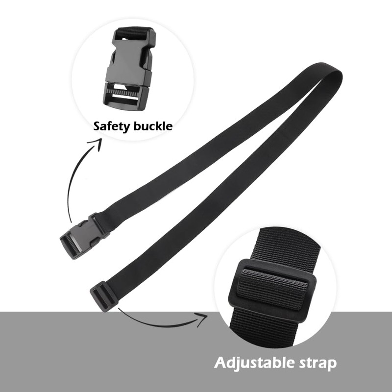 39 Inch Battery Hold Down Strap with Adjustable Buckle,Universal Car