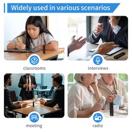 VikLink 32GB Digital Voice Recorder with Playback & TFT Color Screen, Noise Reduction Stereo Audio Recorder, Voice Activated Recorder with A-B Repeat, MP3 Player for Lectures, Meetings, Interviews