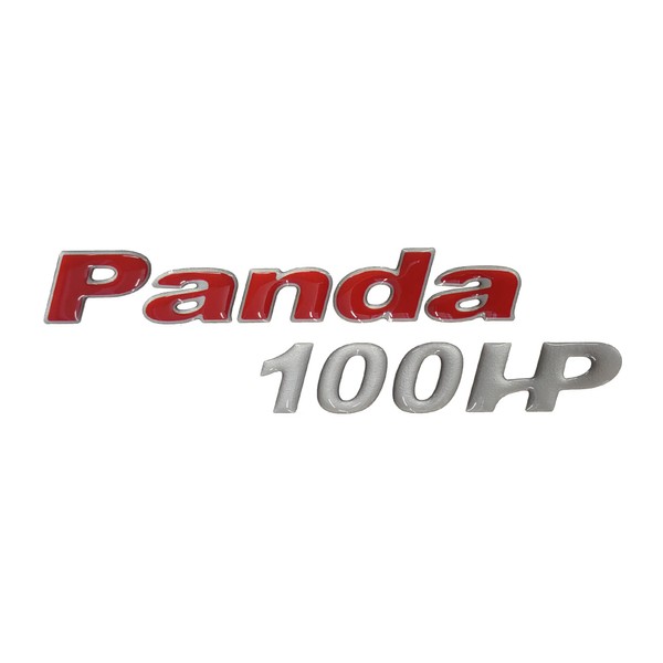 labelbike - 3D Gel Resin Sticker Panda 100 PS Lettering