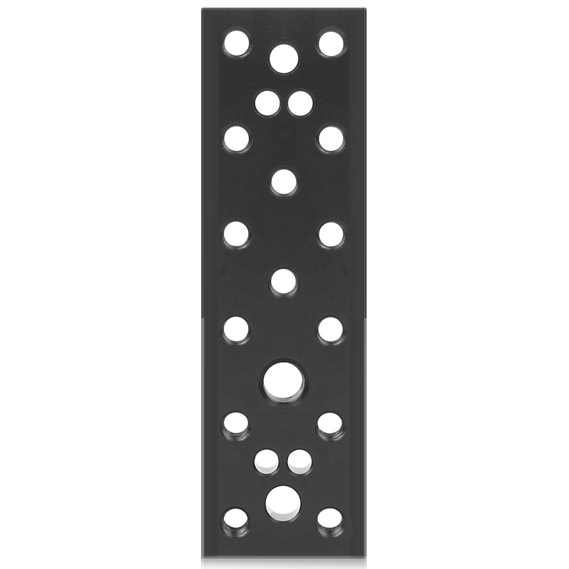 Aluminium Alloy Black Universal SLR Camera Battery Connecting Plate Tripod