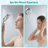 Hibbent High Pressure Shower Head with Handheld 10 Settings Spray