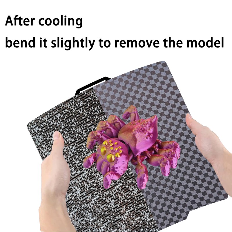 Build Plate for Bambu Lab P1S/X1C/X1/X1E/P1P/A1: Smooth PEI H1H Carbon