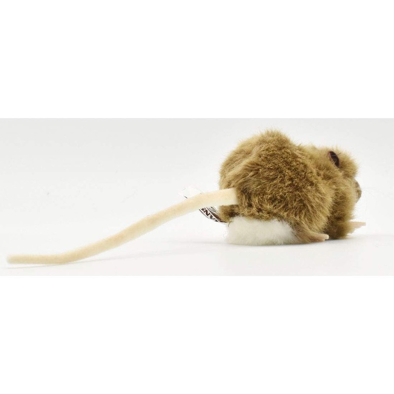 Brown Mouse Stuffed Animal Plush Toy 5" L