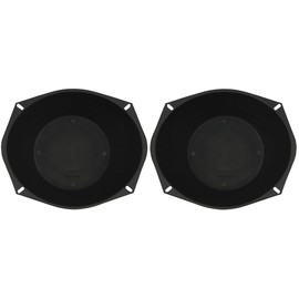 Metra 81-6900 Universal Hard Plastic 6" x 9" Car Speaker Baffles (Pair) 6x9