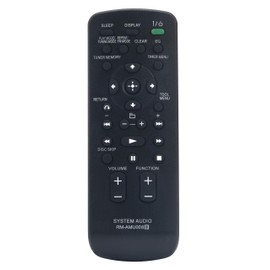 RM-AMU008 Replaced Remote fit for Sony Compact Hi-Fi Stereo System LBT-ZX66I HCD-ZX66I SS-ZX66I LBT-ZX99I SS-ZX99I HCD-ZX99I MHC-EC98P SS-WG98S HCD-EC68P SS-EC78S LBT-ZT4 SS-WG4 HCD-ZT4 SS-ZT4