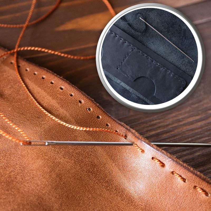 Heavy Duty Hand Sewing Needles Set - 15 Needles for