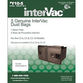InterVac Design Corp Dust Bags (Y10-5)