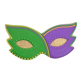 R&M Mardi Gras Mask 3.5" Cookie Cutter Stainless Steel