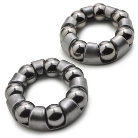 Easyboost 2 Ball Bearing Cages 4.76 mm (3/16 Inch) Front Wheel Axle Steel Ball Bearing Bicycle Inner Bearing Bicycle Hub Bearing Cage Hub Wheel Axle Electric Bicycle