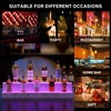 Cubehom LED Lighted Liquor Bottle Display Shelf, 38 Inch Bar