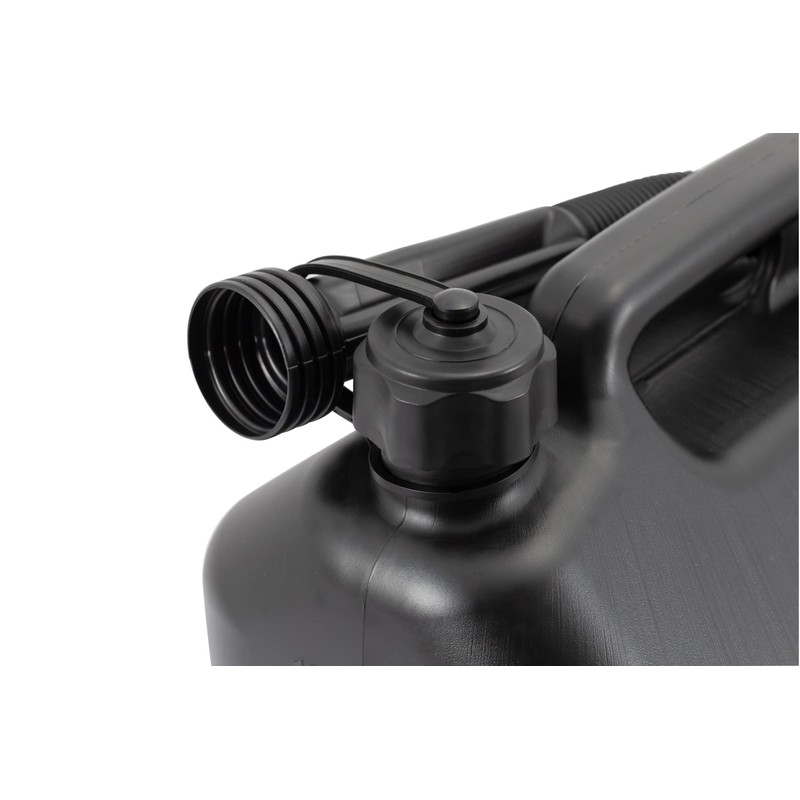 Cosmos 3203 10L Plastic Jerry Can - Black
