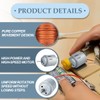 Innfeeltech 20 Pcs Micro DC Motor Small DC Motor Mricor