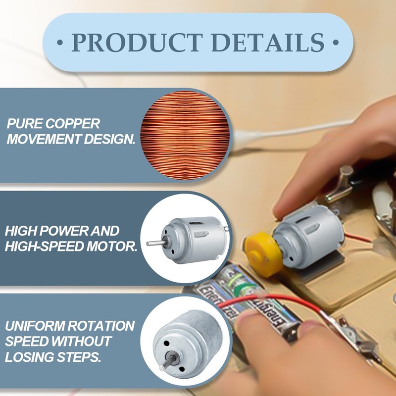 Innfeeltech 20 Pcs Micro DC Motor Small DC Motor Mricor
