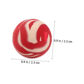 CORHAD 20 Pcs Assorted Color Bouncy Balls Jumping Balls for Playtime Safe and Odorless for Coordination and Leisure Activities