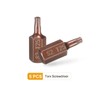 sourcing map 5pcs T25 Torx Screwdriver Bit 10mm Hex Shank