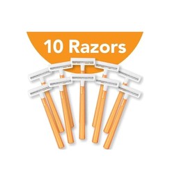 Bic Twin Select, Sensitive Skin, Disposable Shaver for Men, Pack of 12 (10 Razors Per Pack)