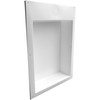 Saf-T-Duct Dryer Outlet Box, white