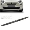 1 Pair Front Bumper Upper Moulding Trim 735455041 Carbon Fiber