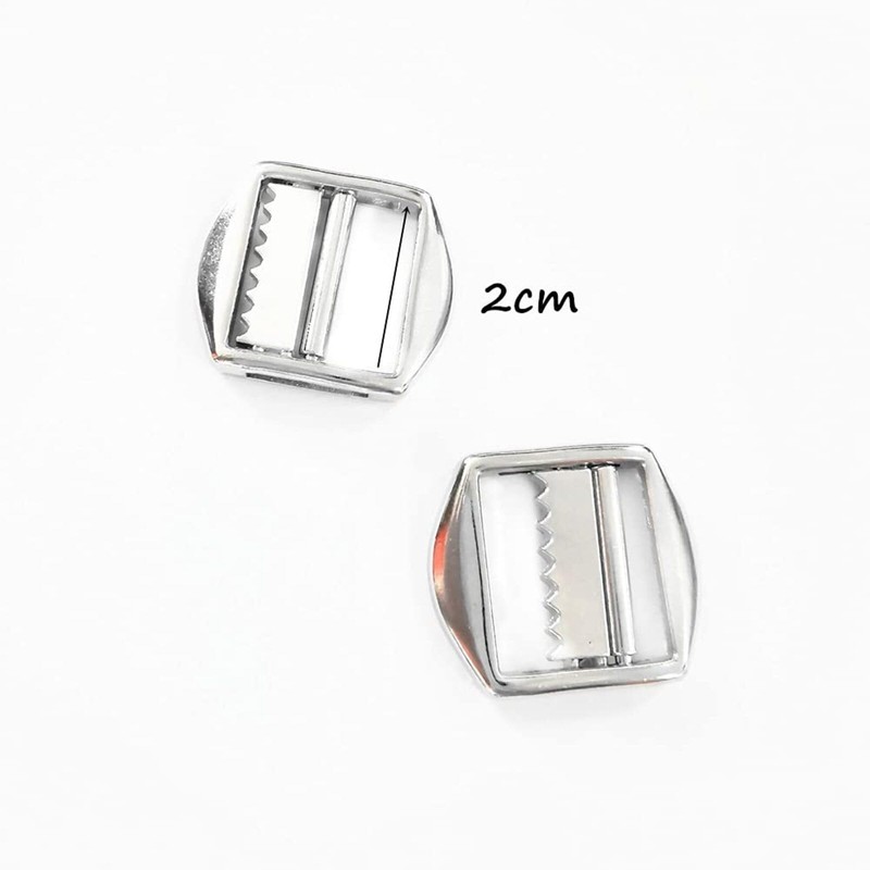 12 Pcs Slide Ladder Lock Buckle Adjustable Metal Buckle for