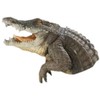 ABOOFAN Floating Crocodile Head Ornament Realistic Pond Decor for Pool