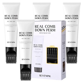 Seven PM Self Men's Realcom Down Perm, 100ml, 4 pcs / 세븐피엠 셀프 남자 리얼콤 다운펌, 100ml, 4개