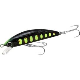 LUCKY CRAFT Humpback Minnow 50S Sinking - Stream Color Fishing Lure (874 Chart Head Black Amago)