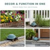 Cast Iron Turtle Key Hider, Outdoor Spare Hidden Key Holder