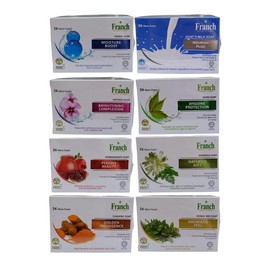 FRANCH NATURAL & HERBAL SOAP BAR 3X100GM (EXP:01/2027)