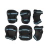 SENLINRUI Adults Knee Elbow Wrist Braces Pads Set Reflective Collision