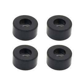 DEHOMKUS 4Pcs 192310GS Pressure Washer Rubber Feet Anti Vibration Foot Pad for Pressure Washers, Generators, Air Compressor, 1-1/2" D, 3/4" H, 1/4" Hole