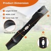 budrash 742-05535 Mulching Blade, Compatible with 42 Inch Decks MTD