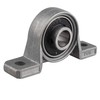 Jopto 2Pcs Bearing KP08 Pillow Block 8mm Zinc Alloy Auto