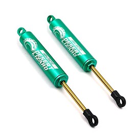 Yeah Racing 110mm Desert Lizard Two Stage Internal Shock Pair Green for Crawler