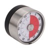 Visual Timer Multifunctional Retro Round Mechanical Visual Timer for Kitchen