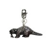 Kiola Designs Silver Toned Beaver Pendant Zipper Pull Charm