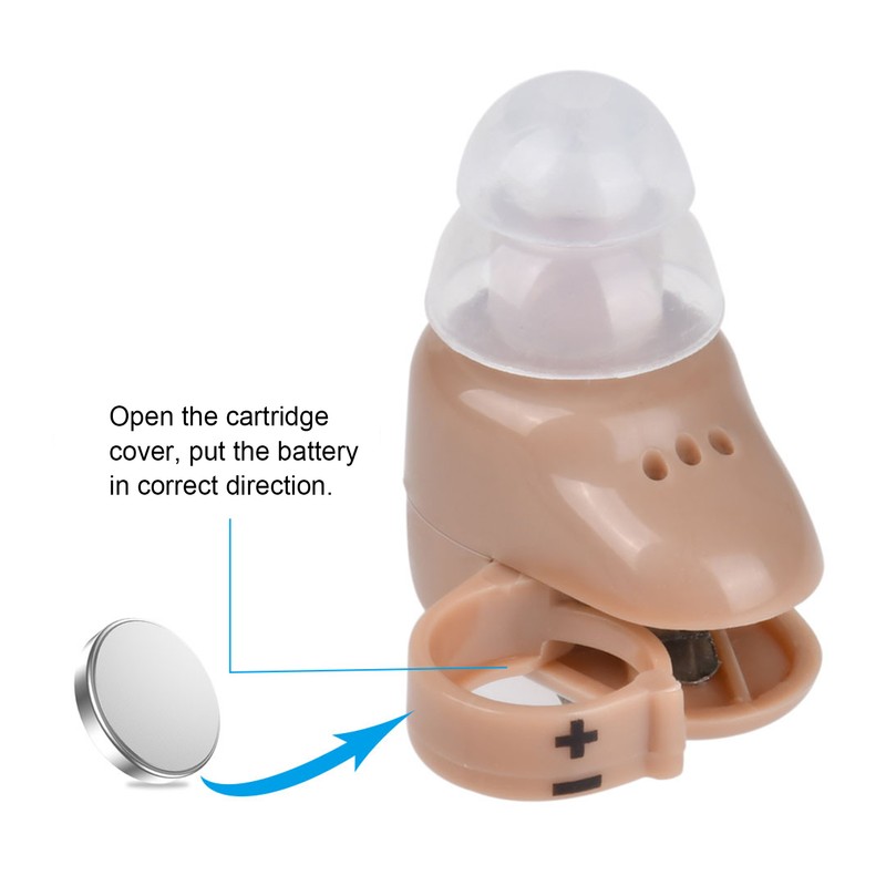 Mini Sound Amplifier Noise Reduction Soft Silicone Wireless Elderly Ear
