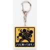 SunAge Keychain, Riding on Nori, Pictogram Funny Key Chain, Keyring,