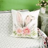 ONWAY Easter Bunny Throw Pillow Covers 20 x 20 Inch